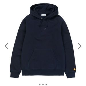 Carhartt Chase Hoodie Navy Blue